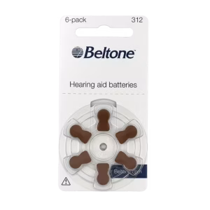 Beltone 312 Batteri
