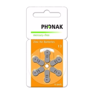 Phonak 13 Batteri