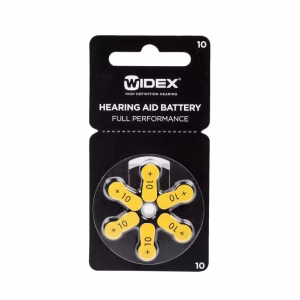 Widex 10 Batteri